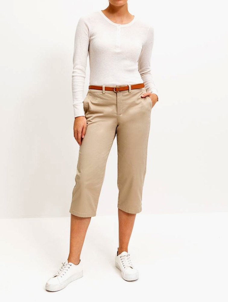 Womens capri hot sale chinos